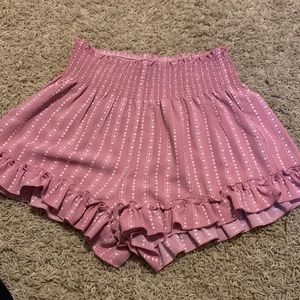 Forever 21 Flowy Light Pink Shorts